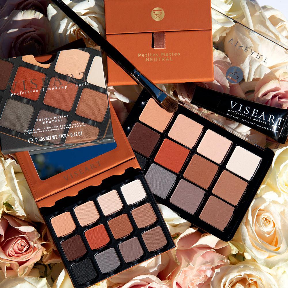 Viseart Petites Mattes Neutral Eyeshadow Palette - Image 7