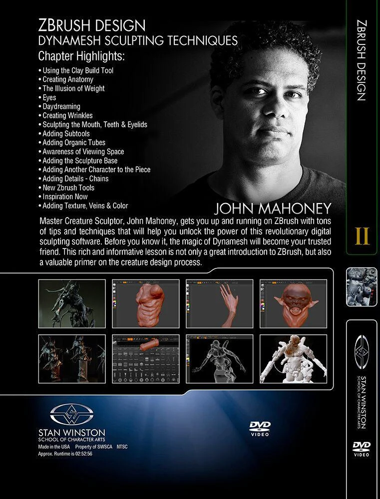 Stan Winston Studio Zbrush Design - Dynamesh Sculpting Techniques (DVD) - Image 2